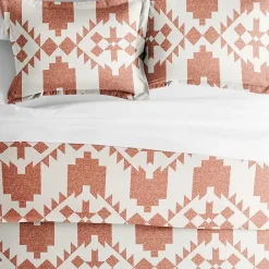 Discount Kirklands Home Clay Adobe Diamond 2-pc. Twin Duvet Cover Set