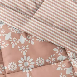 Kirklands Home Clay Daisy Medallion Queen 3-pc. Comforter Set Orange