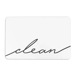 Hot Kirklands Home Clean Stone Bath Mat