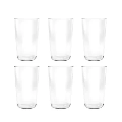 Best Kirklands Home Classic Tall Tumbler Glasses, Set of 6 Clear