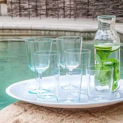 Best Kirklands Home Classic Tall Tumbler Glasses, Set of 6 Clear