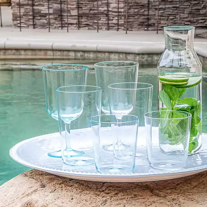 Best Kirklands Home Classic Tall Tumbler Glasses, Set of 6 Clear