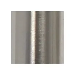 Best Kirklands Home Clear Glass and Nickel Cylindrical Table Lamp White