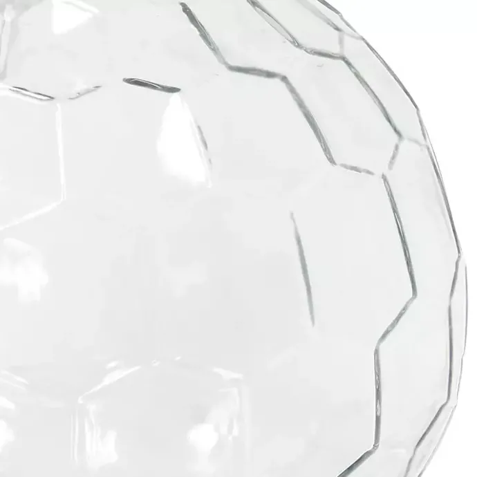 Clearance Kirklands Home Clear Glass Honeycomb Table Lamp White