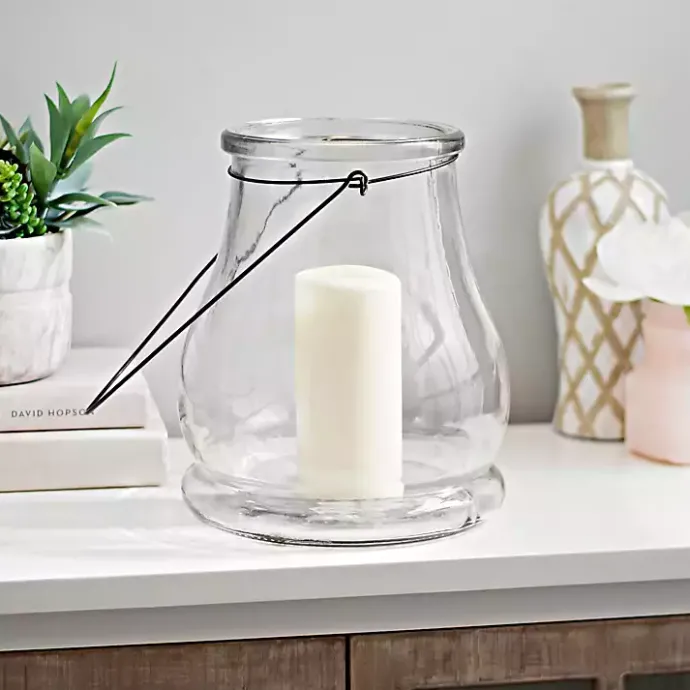 Online Kirklands Home Glass Lantern, 10.5 in. Clear