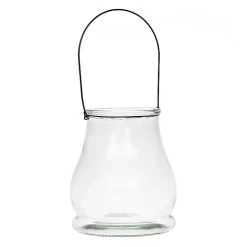 Online Kirklands Home Glass Lantern, 10.5 in. Clear