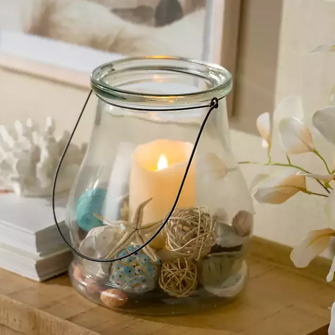 Online Kirklands Home Glass Lantern, 10.5 in. Clear