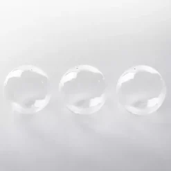 Kirklands Home Glass Orbs, Set of 3 Clear