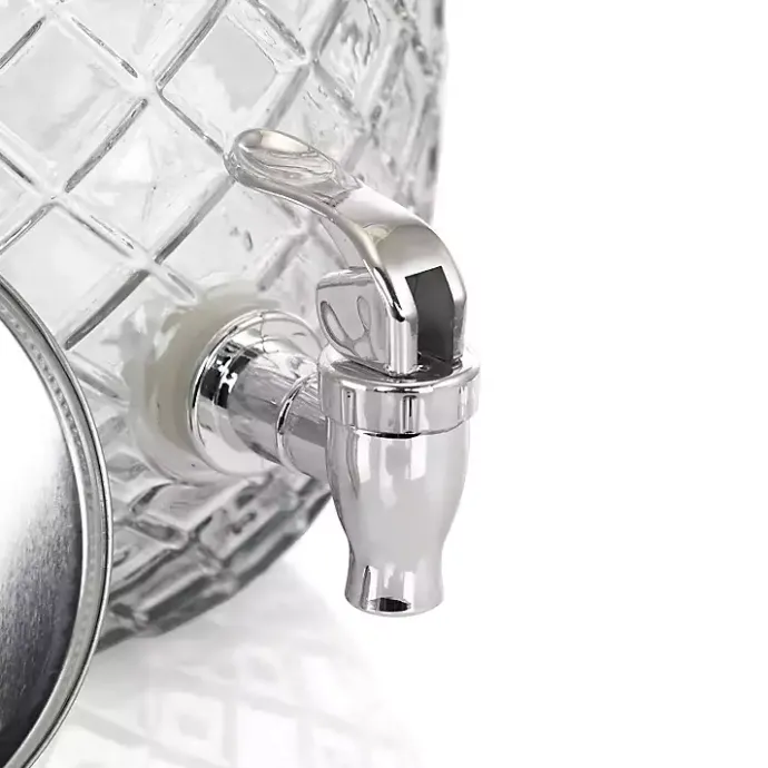 Online Kirklands Home Glass Pineapple Beverage Dispenser Clear