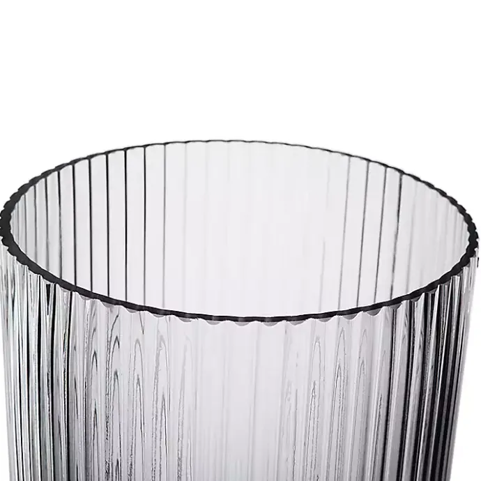 New Kirklands Home Glass Vase with Pedestal Base Clear