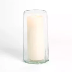 Sale Kirklands Home Hammered Glass Hurricane, 12 in. Clear