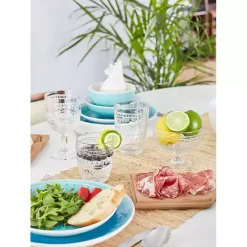 Best Kirklands Home Textured Highball Glasses, Set of 4 Clear