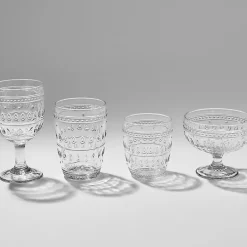 Best Kirklands Home Textured Old Fashioned Glasses, Set of 4 Clear