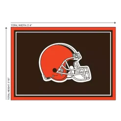Sale Kirklands Home Cleveland Browns Area Rug, 4x6