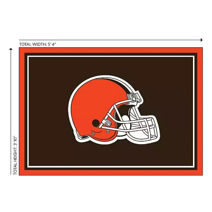 Sale Kirklands Home Cleveland Browns Area Rug, 4x6