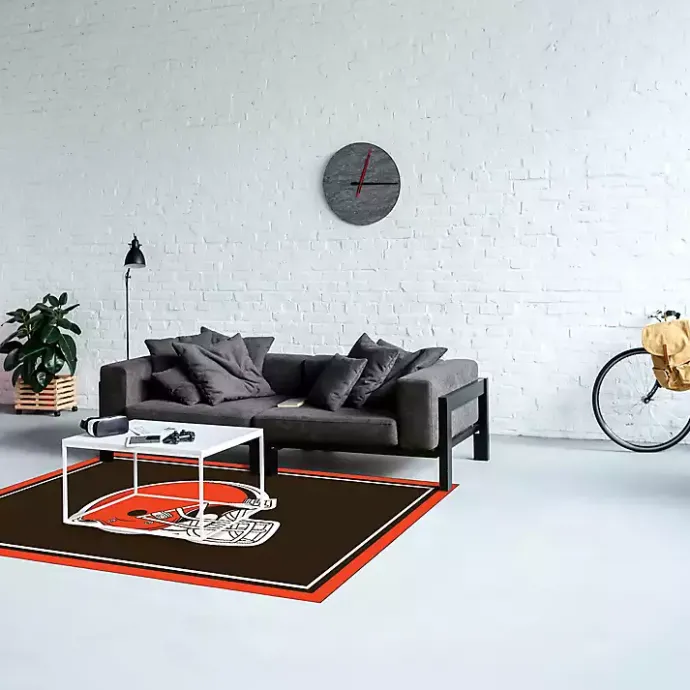 Sale Kirklands Home Cleveland Browns Area Rug, 4x6