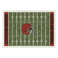 Best Kirklands Home Cleveland Browns Home Field Area Rug, 6x8 Green