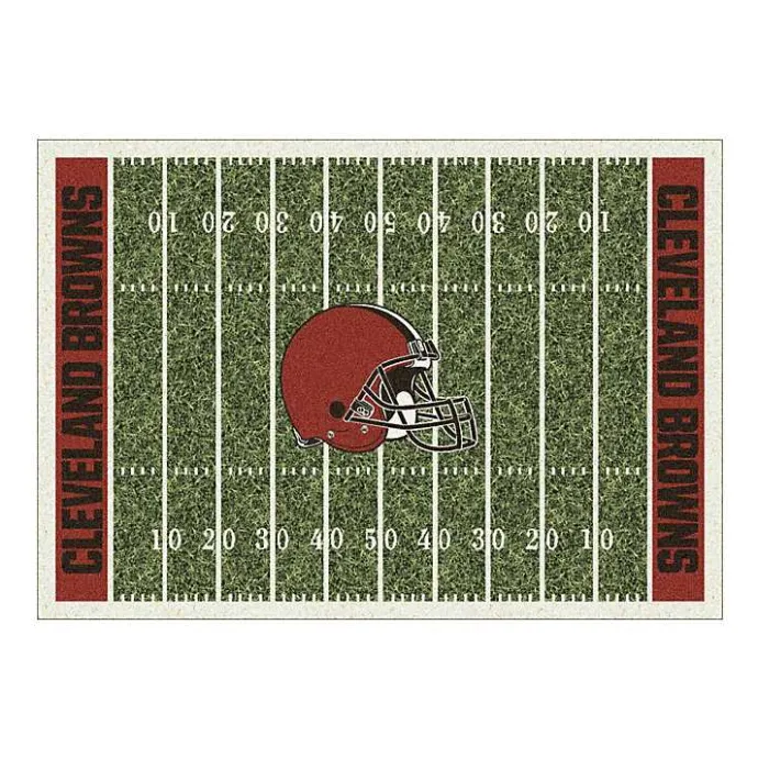 Best Kirklands Home Cleveland Browns Home Field Area Rug, 6x8 Green