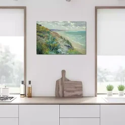 Discount Kirklands Home Cliffs by the Sea Canvas Art Print Multi