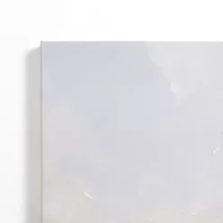 Outlet Kirklands Home Cloudy Beach Scene Canvas Art Print Blue