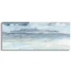 Discount Kirklands Home Cloudy Ocean Waves Canvas Art Print, 40x17 in.