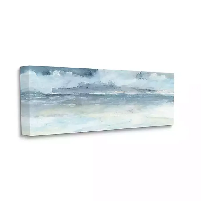 Online Kirklands Home Cloudy Ocean Waves Canvas Art Print, 48x20 in.