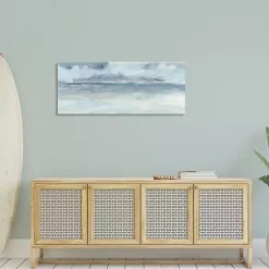 Online Kirklands Home Cloudy Ocean Waves Canvas Art Print, 48x20 in.