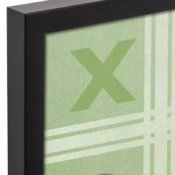 Online Kirklands Home Clover Tic Tac Toe Framed Canvas Art Print