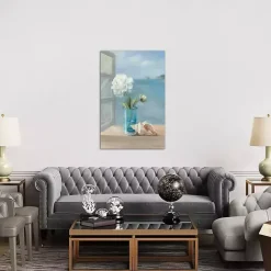 Hot Kirklands Home Coastal Floral Canvas Art Print Multi