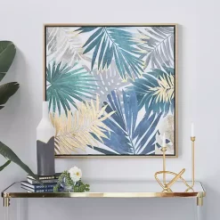 Hot Kirklands Home Coastal Palms Framed Canvas Art Print