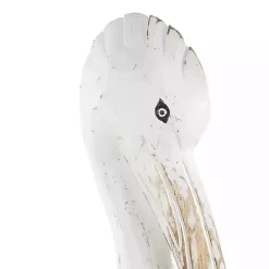 Online Kirklands Home Coastal Pelican Wood Statue White