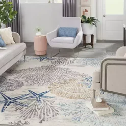 Sale Kirklands Home Coastal Reef Dreams Area Rug, 7x9