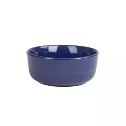 Hot Kirklands Home Cobalt Linear Cereal Bowls, Set of 6 Blue
