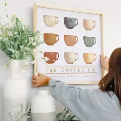 Online Kirklands Home Coffee Co Mugs Wall Plaque
