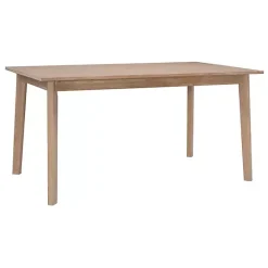 Hot Kirklands Home Colleen Natural Midcentury Dining Table Brown