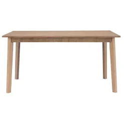 Hot Kirklands Home Colleen Natural Midcentury Dining Table Brown