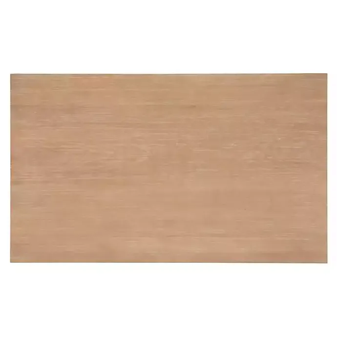 Hot Kirklands Home Colleen Natural Midcentury Dining Table Brown