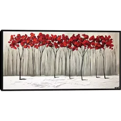 Clearance Kirklands Home Collision of Seasons Framed Canvas Art Print