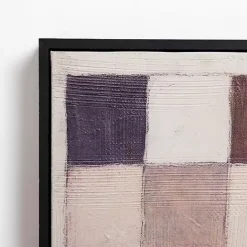 Online Kirklands Home Color Block Squares Framed Canvas Art Print Multi