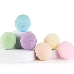 New Kirklands Home Colorful Assorted Bath Bombs, Set of 6 Multi