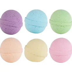 New Kirklands Home Colorful Assorted Bath Bombs, Set of 6 Multi