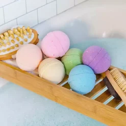 New Kirklands Home Colorful Assorted Bath Bombs, Set of 6 Multi