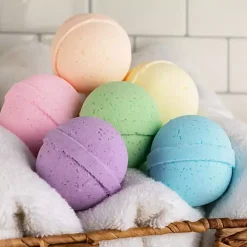 New Kirklands Home Colorful Assorted Bath Bombs, Set of 6 Multi