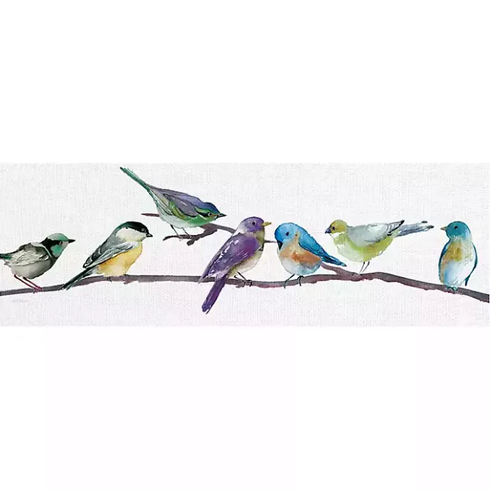 Sale Kirklands Home Colorful Bird Spot Canvas Art Print Multi