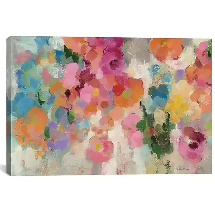 Kirklands Home Colorful Garden I Giclee Canvas Art Print, 40x26 Multi