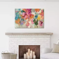 Discount Kirklands Home Colorful Garden I Giclee Canvas Art Print, 48x32 Multi