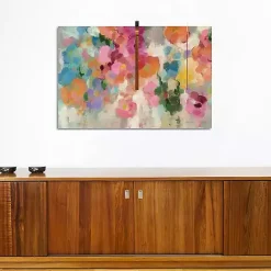 Discount Kirklands Home Colorful Garden I Giclee Canvas Art Print, 48x32 Multi