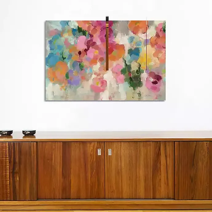 Discount Kirklands Home Colorful Garden I Giclee Canvas Art Print, 48x32 Multi