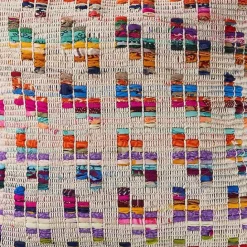 Outlet Kirklands Home Colorful Geometric Handwoven Throw Pillow Multi