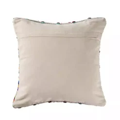 Outlet Kirklands Home Colorful Geometric Handwoven Throw Pillow Multi